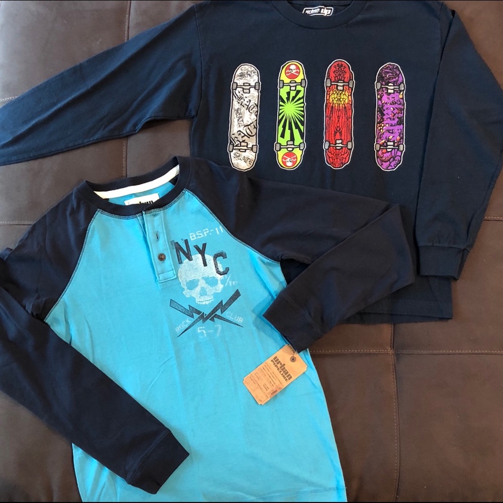 NWT Urban Pipeline Long Sleeve T-shirts, Size L